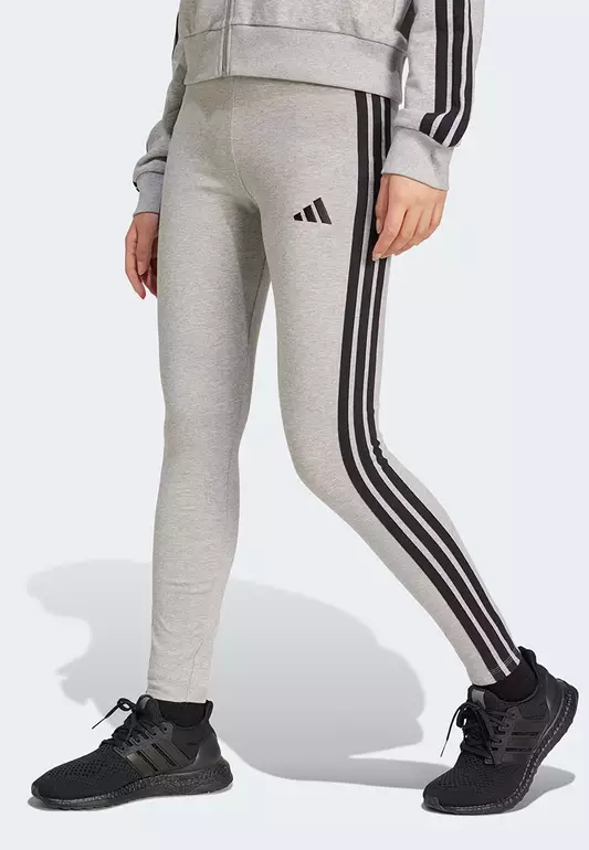 Essentials 3-Stripes Cotton Leggings