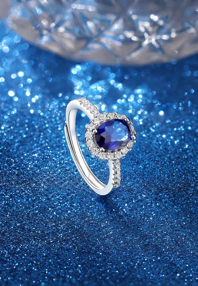 Cincin Wantia Berlian Tunangan Perhiasan Original Platinum Coated Cincin Cewek