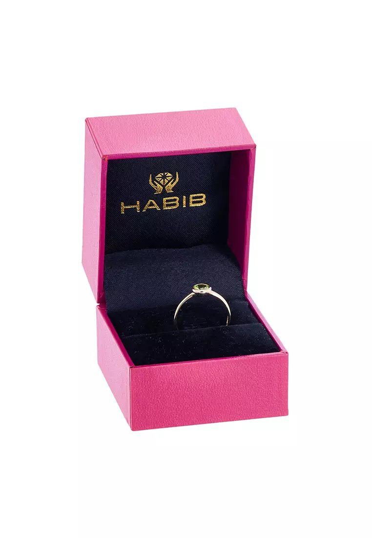 HABIB Peridot Gemstone Ring in 375/9K Yellow Gold A05830724-PDOT(YG)