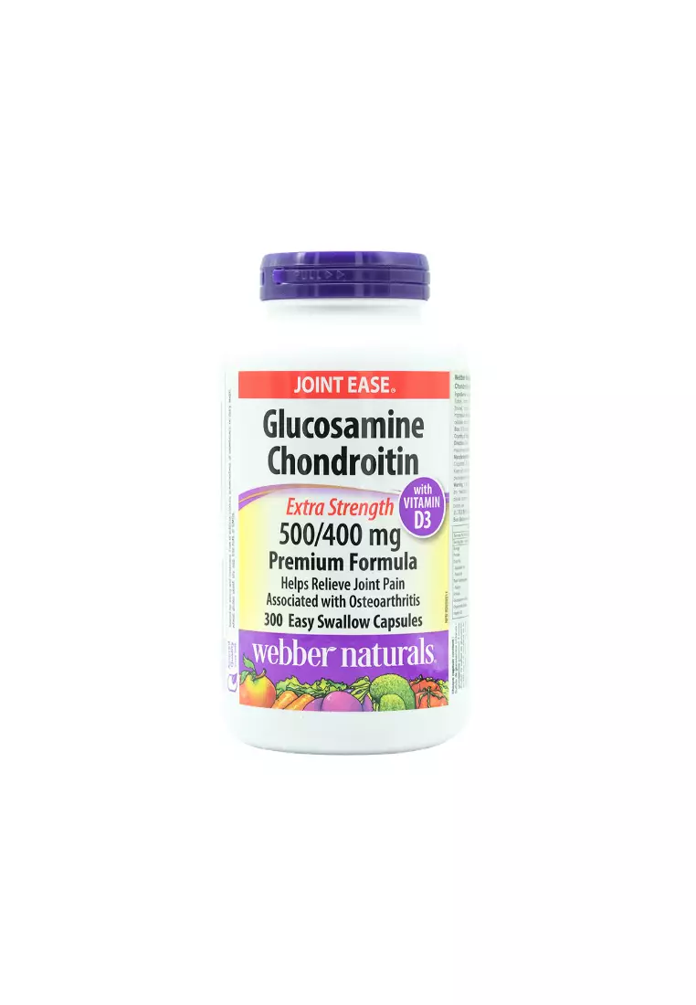 WEBBER NATURALS Glucosamine Chondroitin with Vitamin D3 300capsule(s)