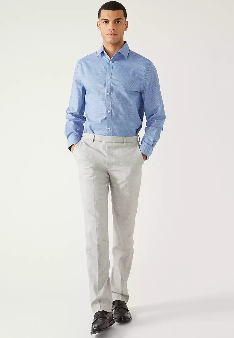 Regular Fit Non Iron Pure Cotton Shirt