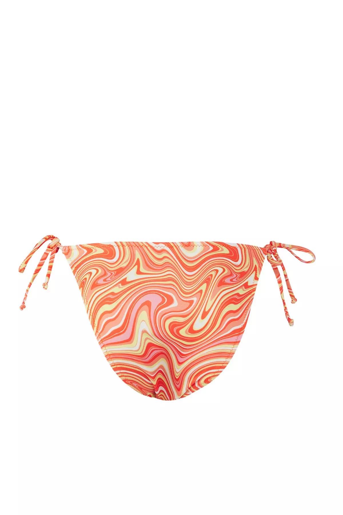 Abstract Patterned Accessory Regular Bikini Bottom TBESS24BA00135