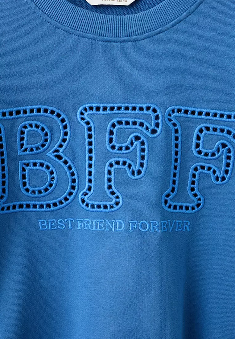 Oversized Embroidered Sweatshirt