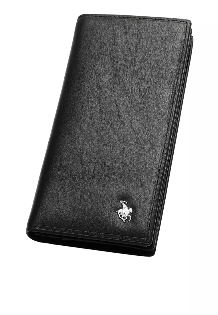 Buy Swiss Polo Men's RFID Blocking Bi Fold Long Wallet - Black 2024 ...