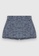 Maje blue and navy Tweed Skirt-Style Shorts 21635AADB84FA9GS_7