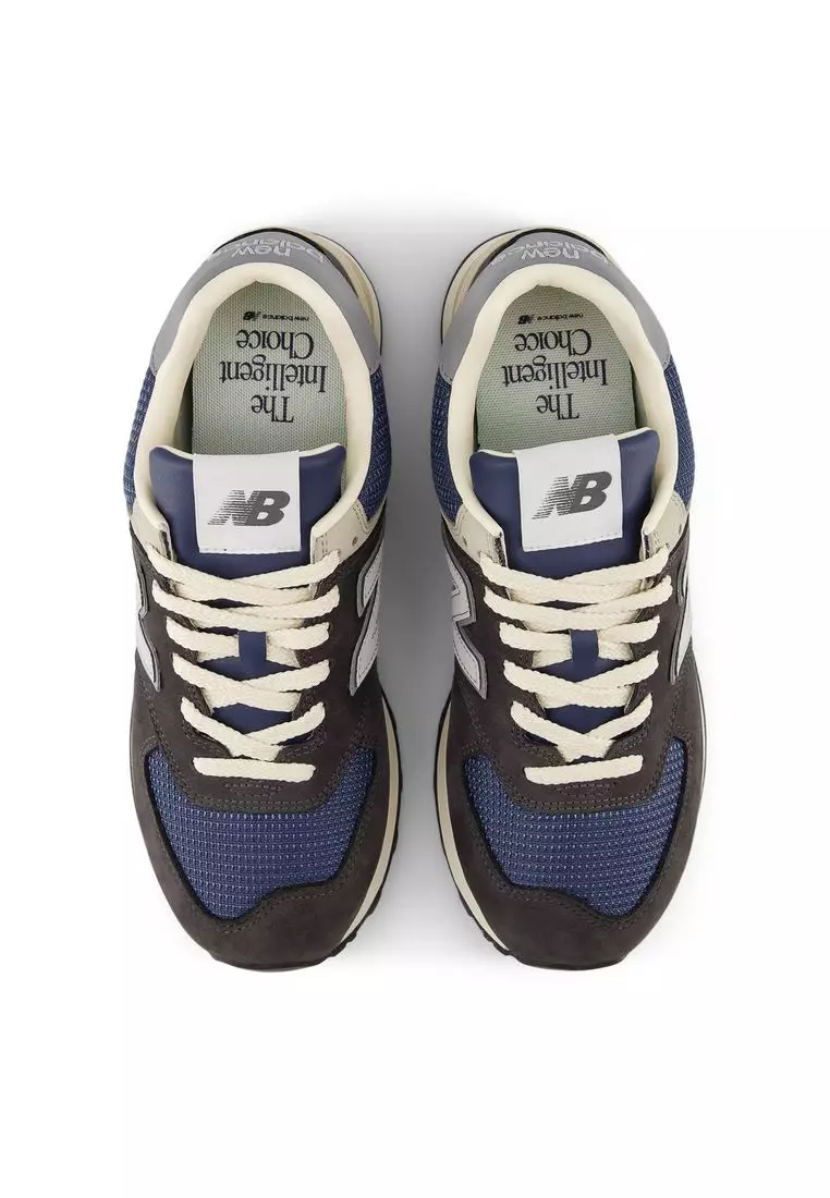 New Balance Unisex 574  - BLACK CEMENT