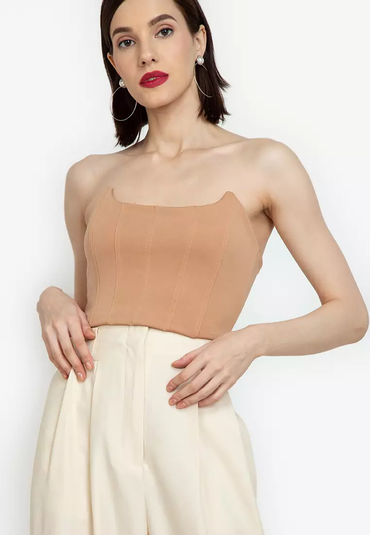 Cayenne Corset Crop Top