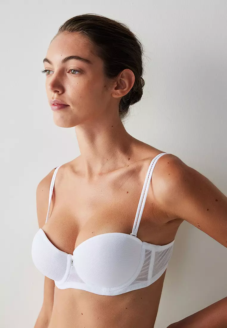 Supported Pop Up Padded Bra