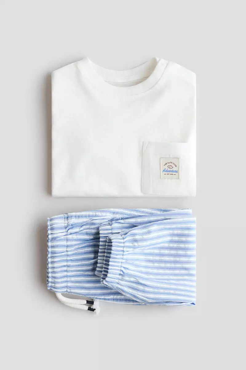 2-piece linen-blend set