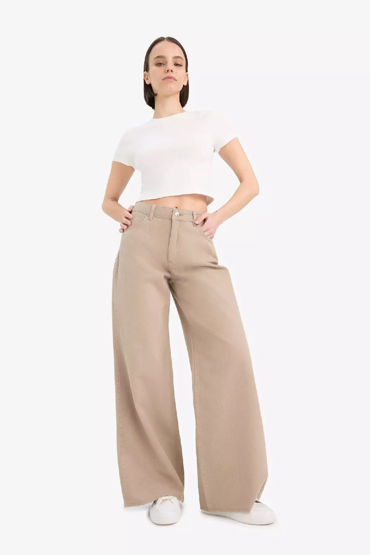 Beige Pants