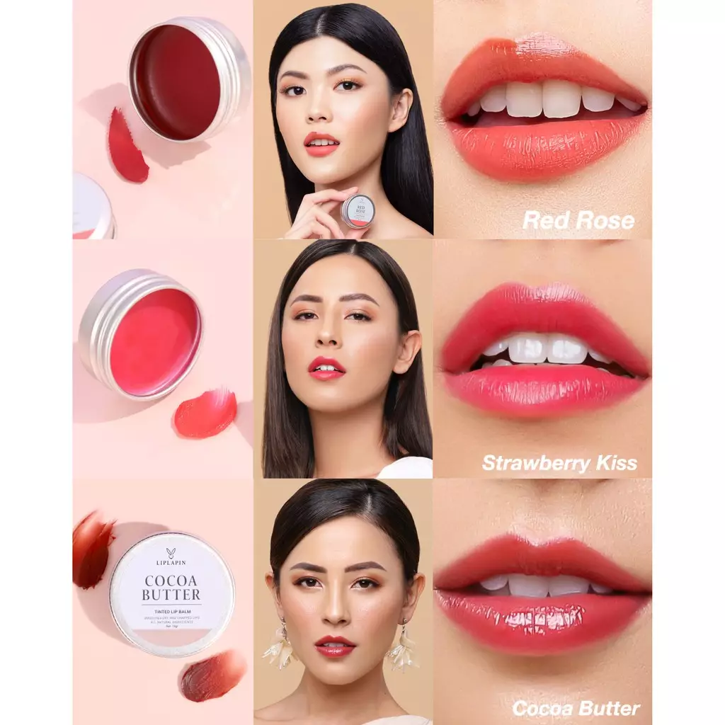 LIPLAPIN TINTED LIP BALM RED ROSE 10GR