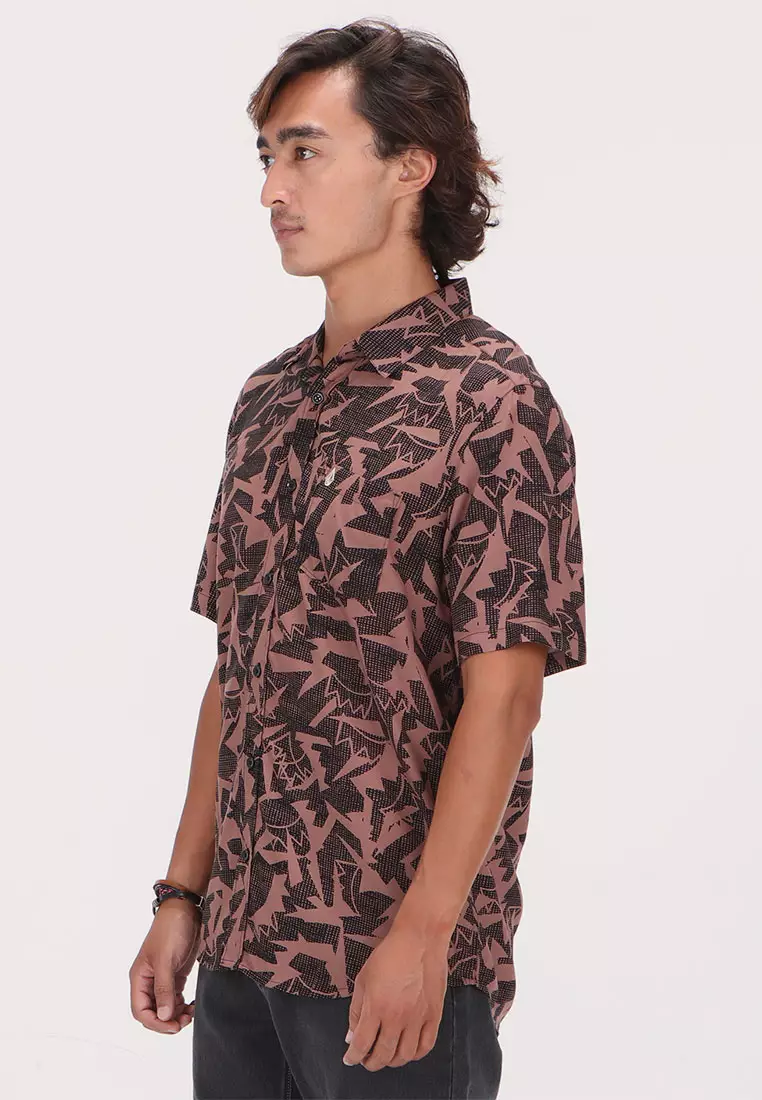 MSH SHARKBITES SHORT SLEEVE SHIRT NUTMEG