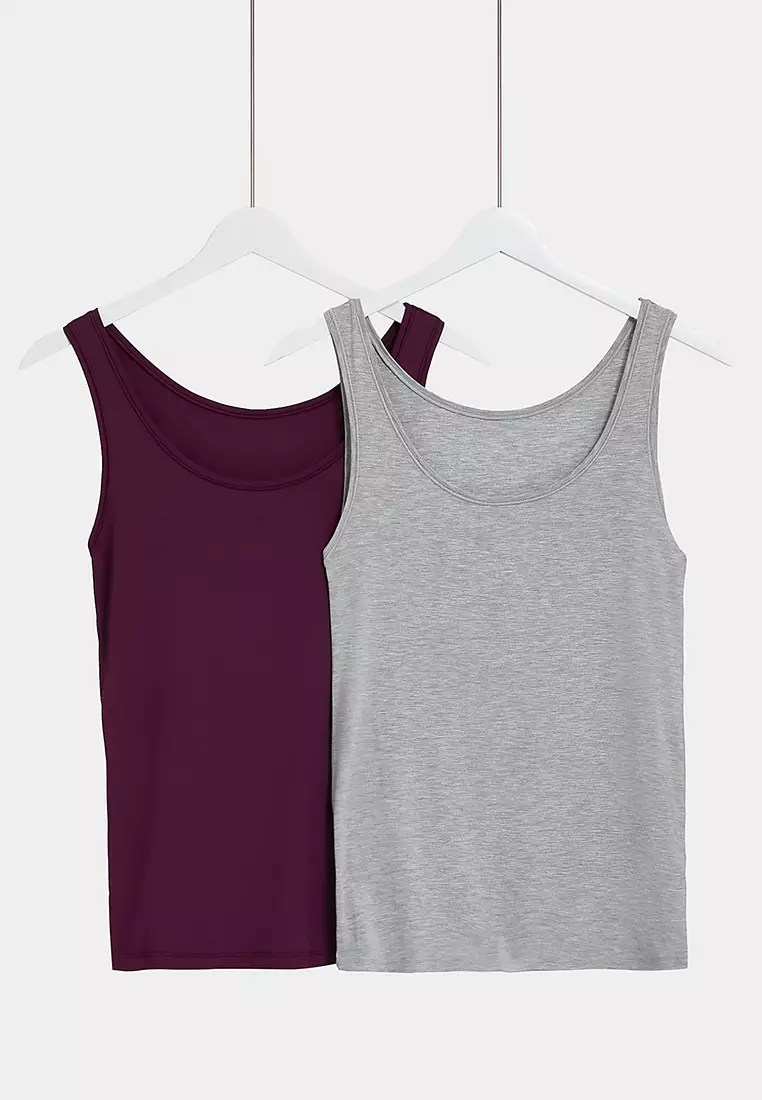 2pk Flexifit™ Modal Rich Vests