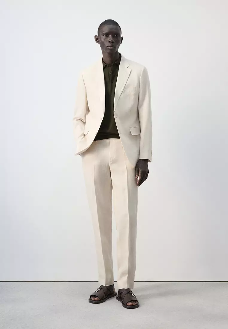 Amalfi 100% Linen Slim-Fit Suit Jacket