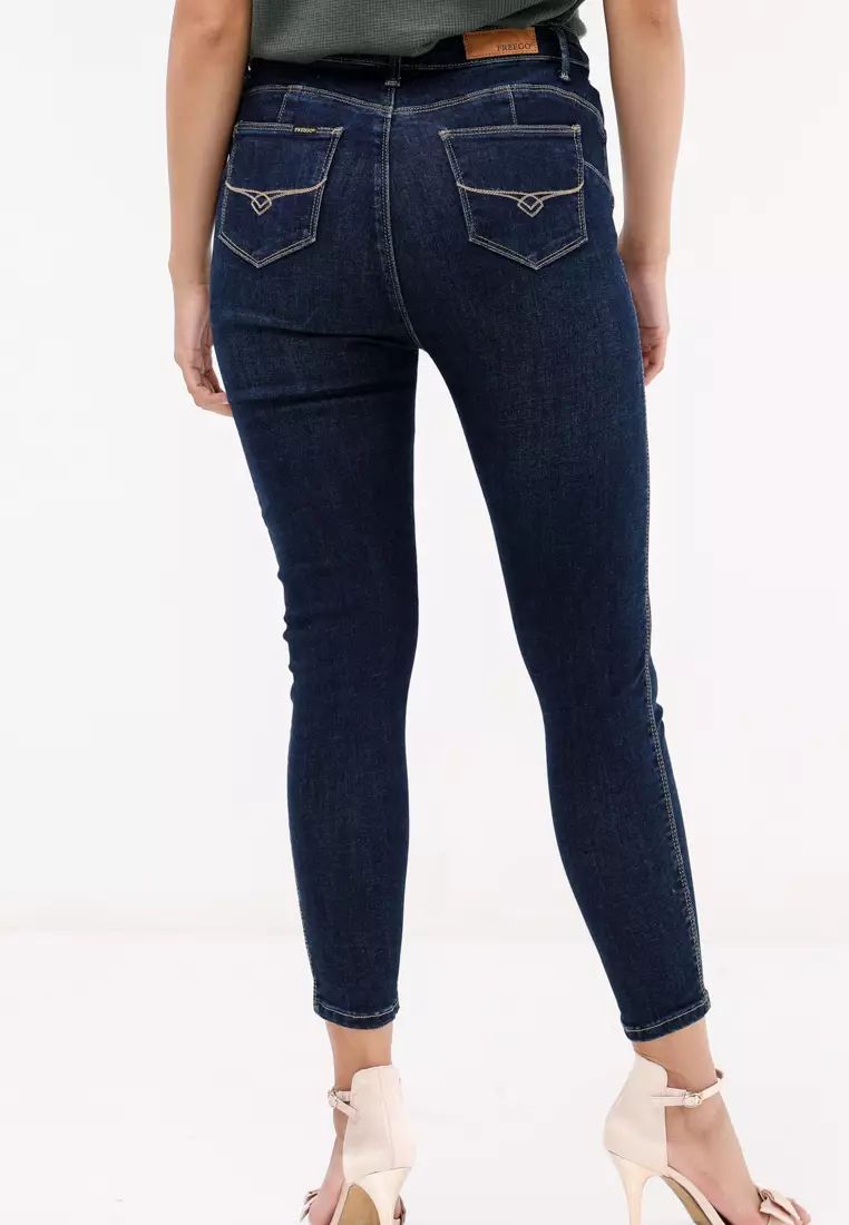 Cropped Skinny High Waist