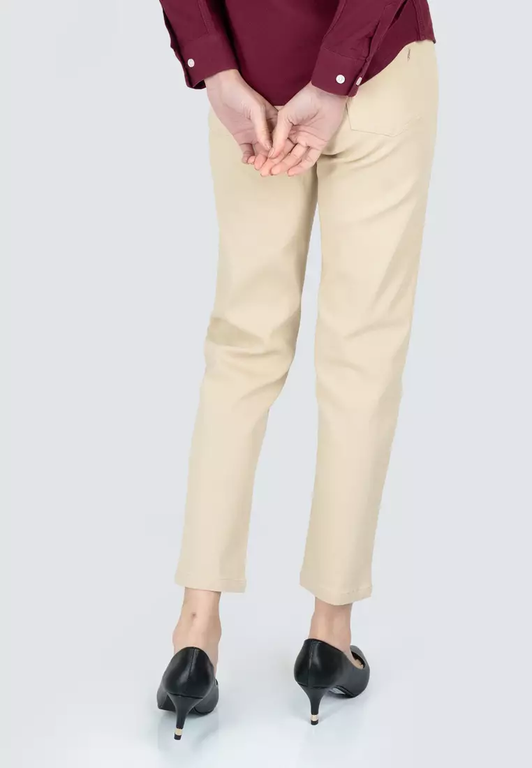 Polo Haus - Women’s Slim Fit Stretch Long Pants WBLP004