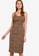 Banana Republic brown Print Bi-Stretch Sheath Dress 3E6CEAAF0BCE02GS_1
