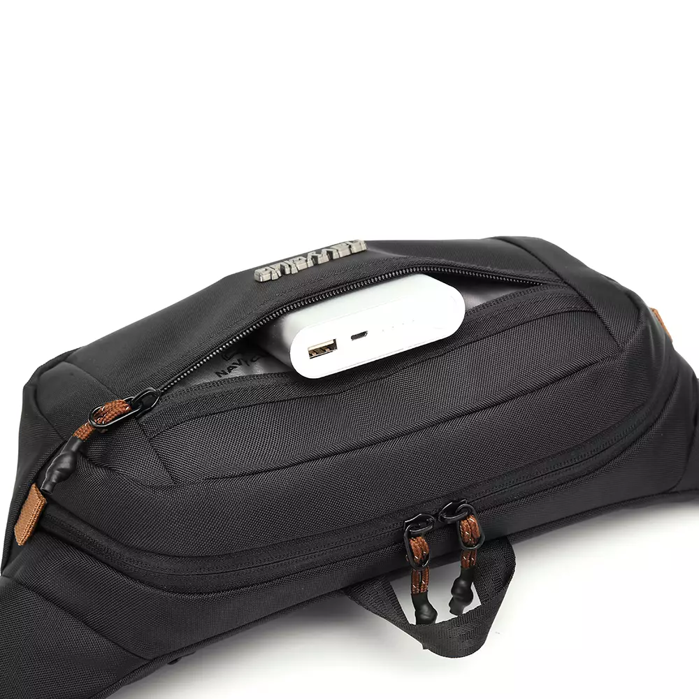 Navy Club Tas Pinggang Waist Bag Helix - Tas Pria Wanita Crossbody Bags Tas Outdoor