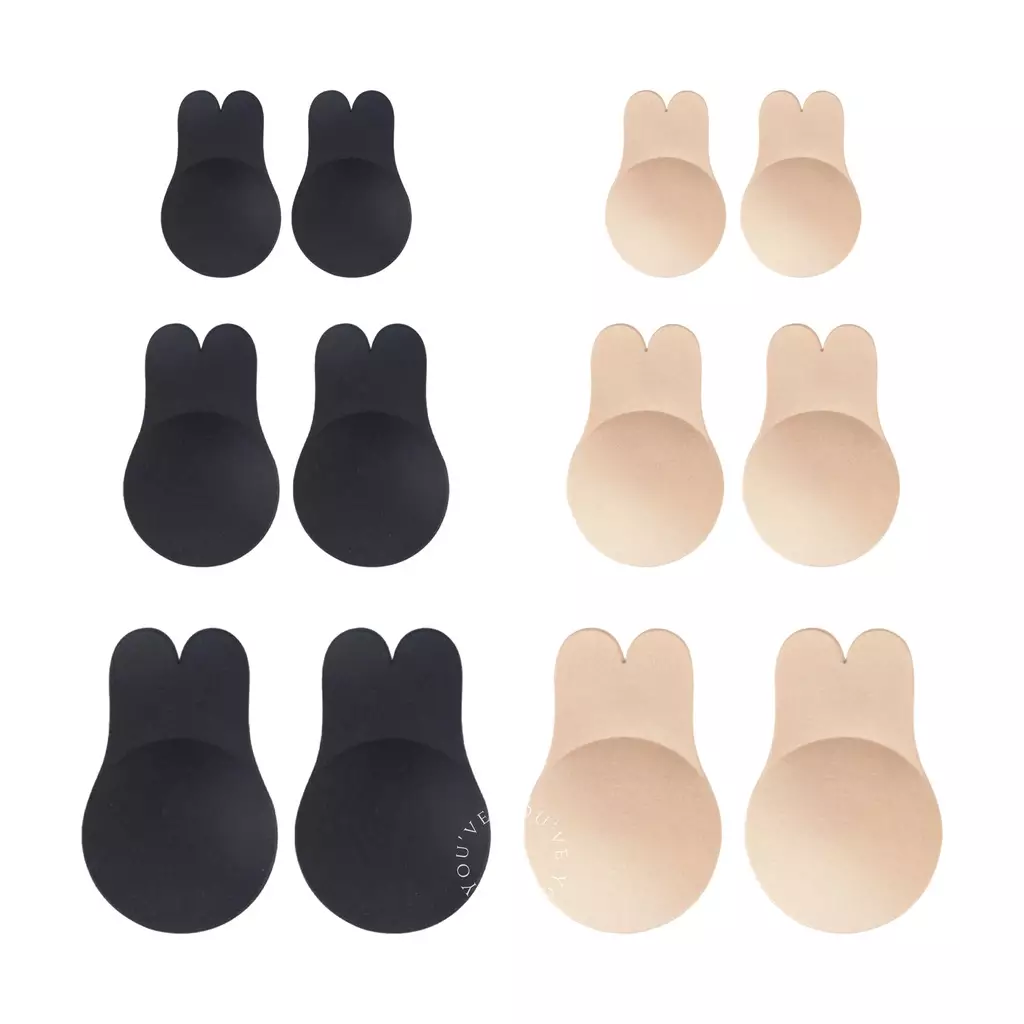 Jual RABBIT BRA BEHA TEMPEL NIPPLE PAD COVER INVISIBLE PUSH UP BH TAPE 954  - Cream, SM - Kab. Tangerang - Superfeel Official