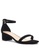 Twenty Eight Shoes black Girly Ankle Strap Heeled Sandals 320-16 6C64ASH28EE665GS_1