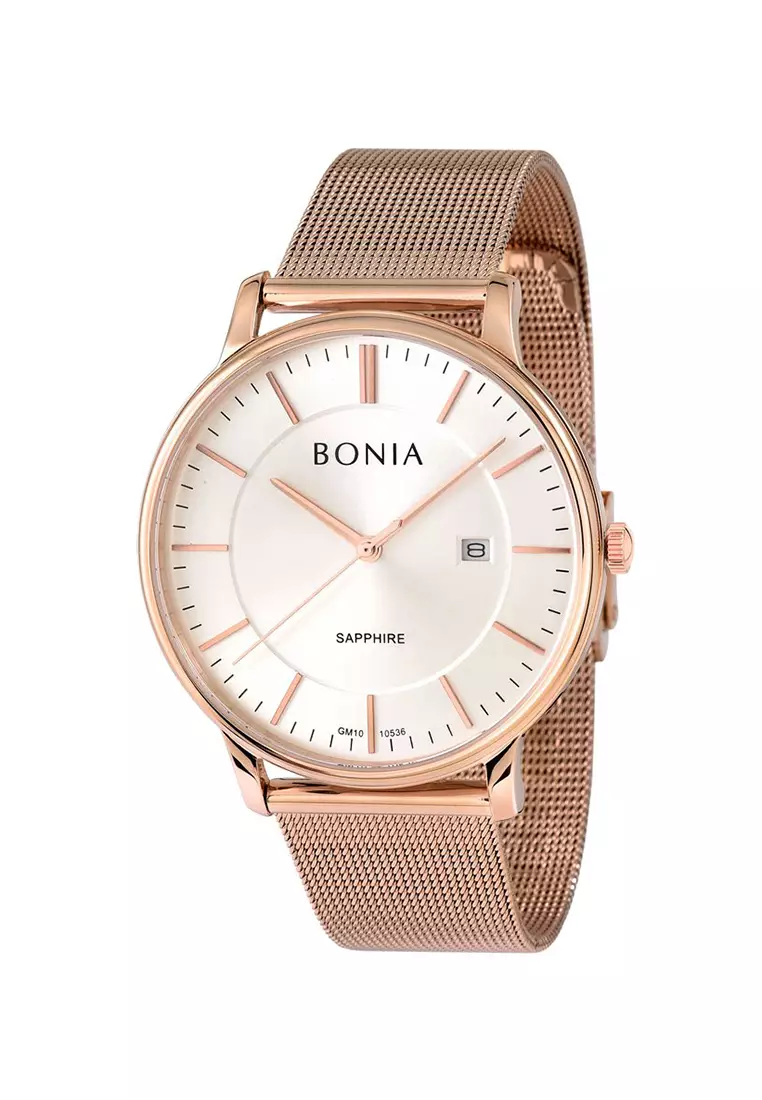 Bonia Watches Bonia Men Watch Classic Quartz Rose Gold