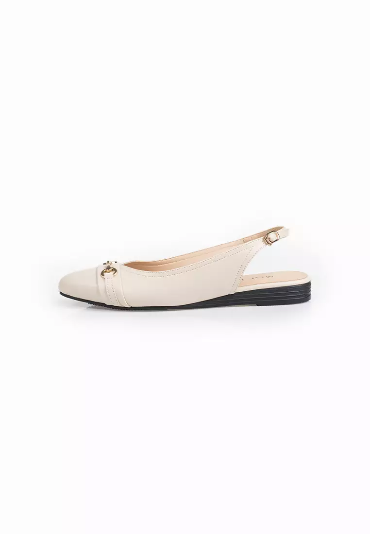 SEIS Novela  Mules Wanita - CREAM