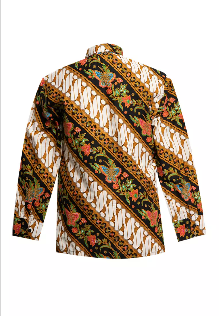 Kemeja Batik Parang Seling Kupu