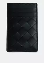 Buy BOTTEGA VENETA Intrecciato Card Case with Money-Clip 2026