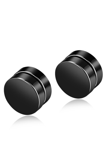 Buy Trendyshop Piano Black Magnetic Earrings 2021 Online Zalora Singapore