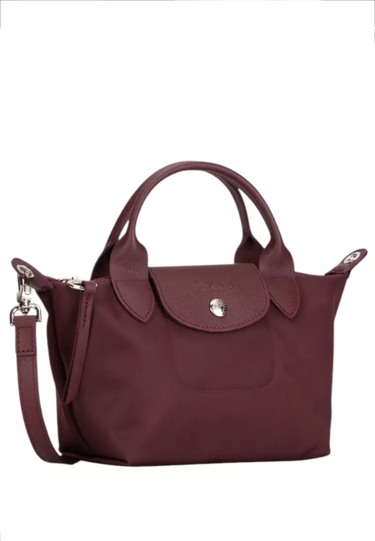 Le Pliage Neo XS Shoulder Bag - Grape Purple