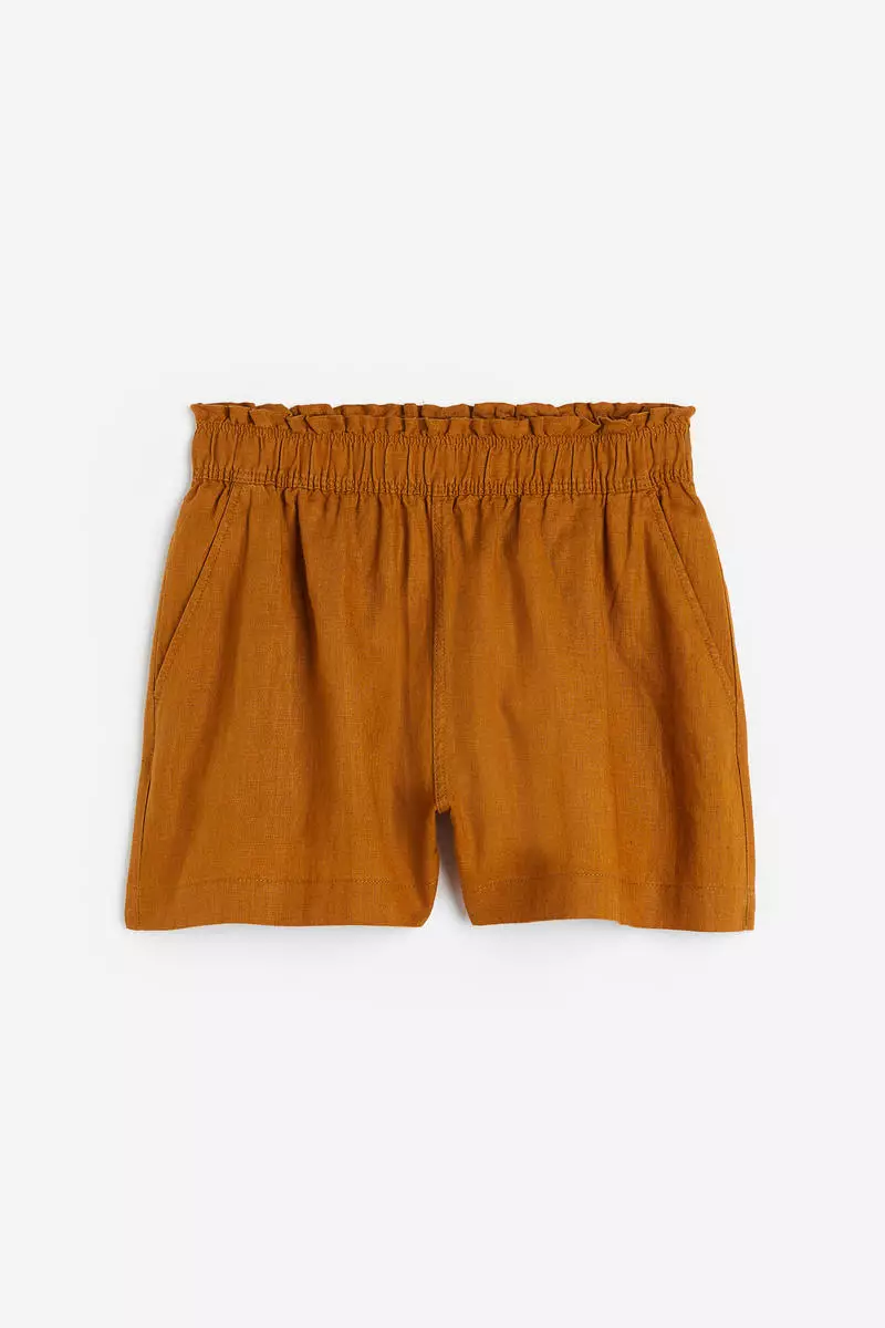 Buy H&M Linen shorts 2023 Online | ZALORA Philippines