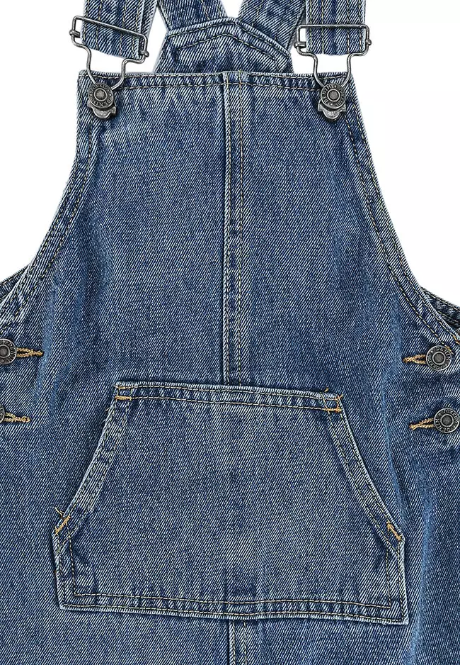 Denim Pinafore Dress
