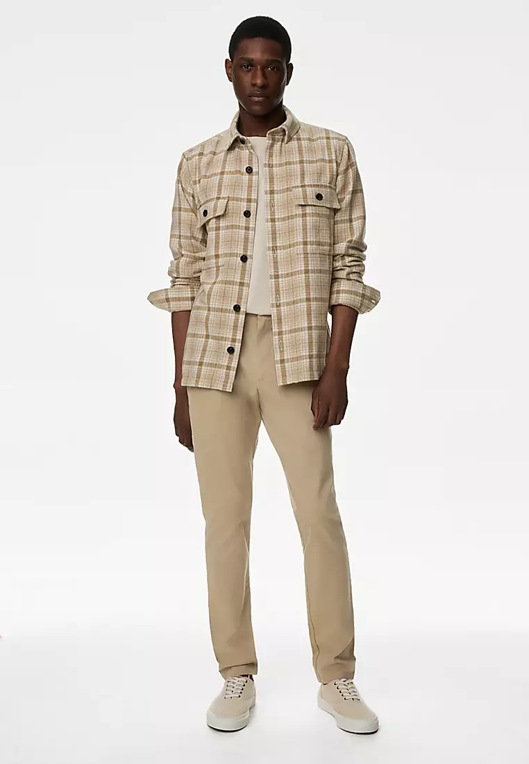 Skinny Fit Stretch Chinos