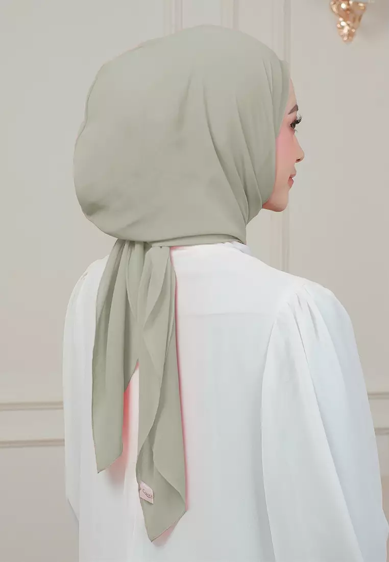 HIJAB INSTAN MAGNET SYIFA - DUSTY SAGE