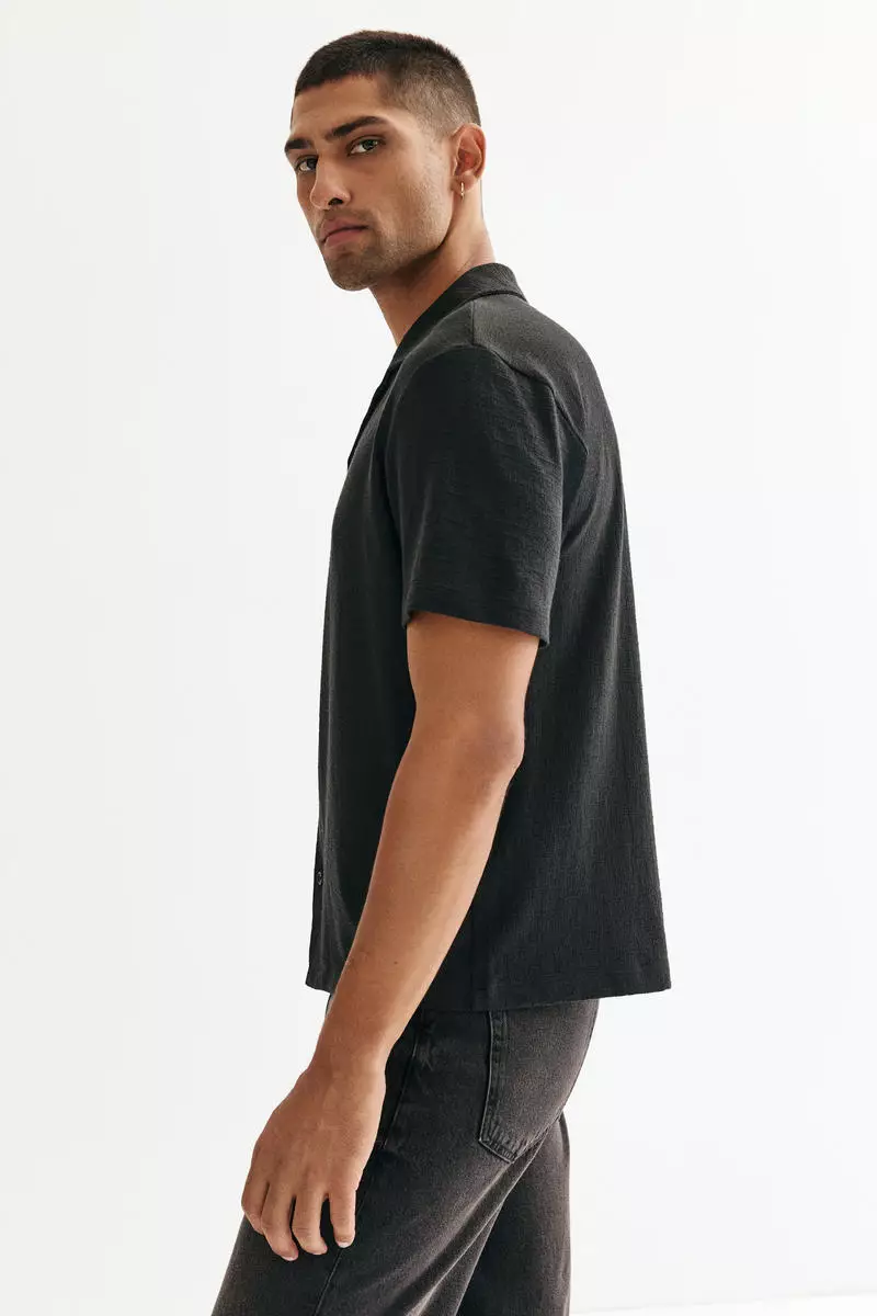 Regular Fit Jersey resort shirt