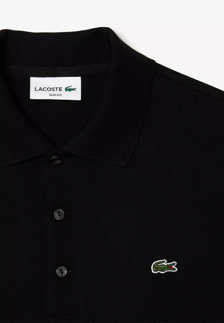 Slim Fit Stretch Piqué Polo Shirt