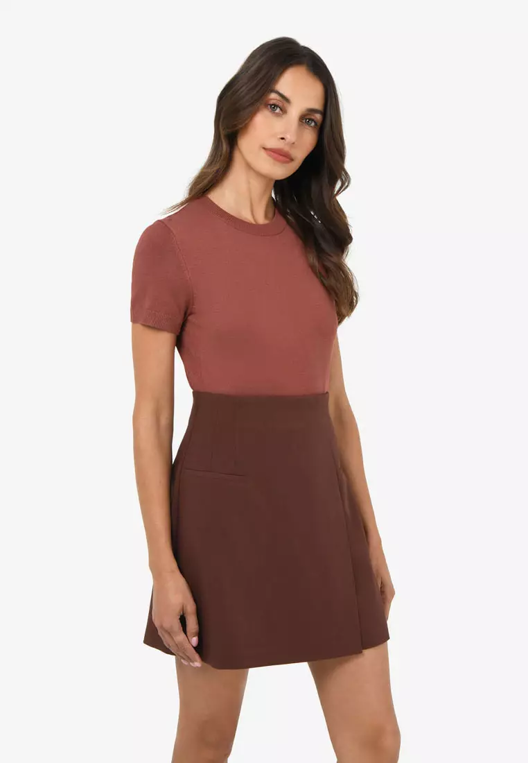 Catherine Short Sleeve Knit