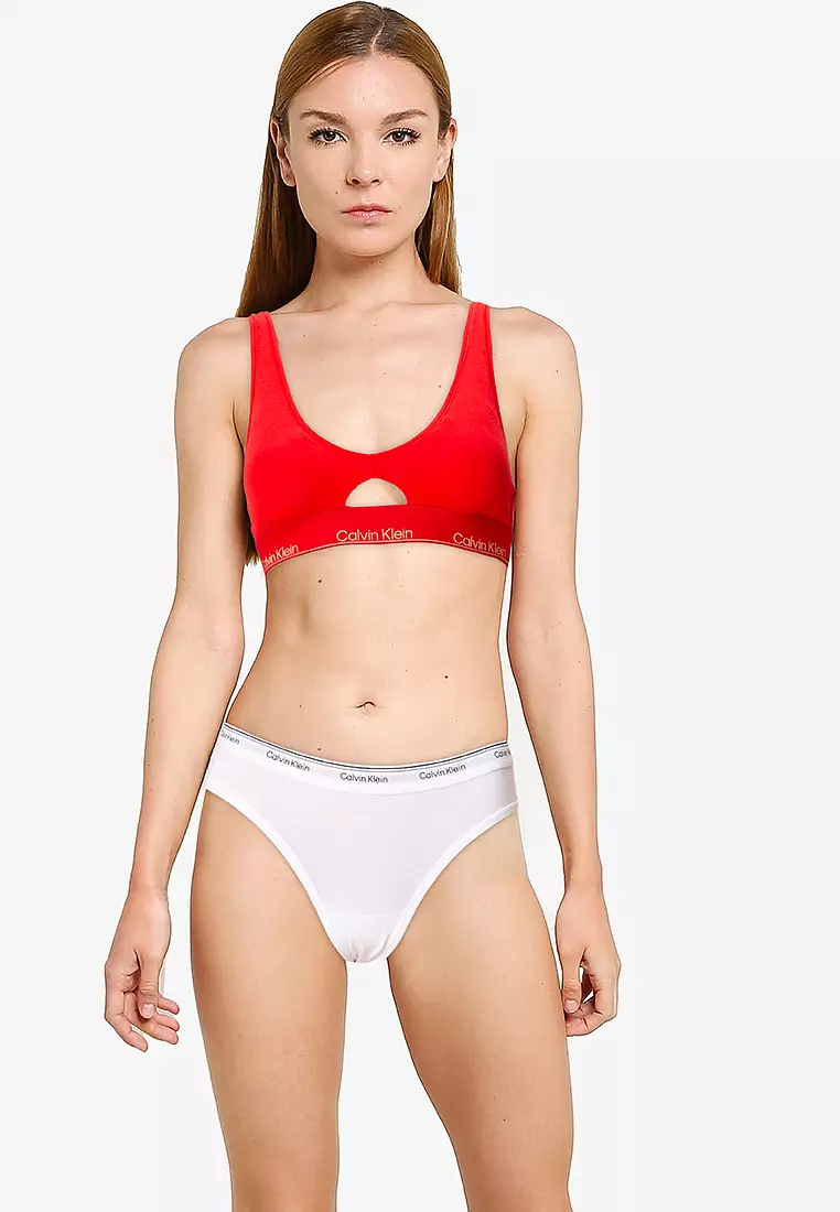 Buy Calvin Klein Lightly Lined Bralette Calvin Klein Underwear