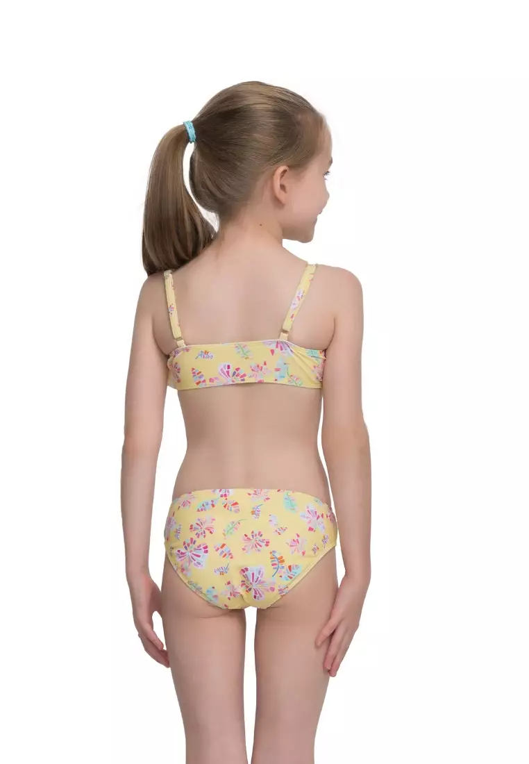 Sunseeker Girl Butterfly Ruffles Bikini Set