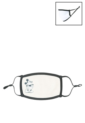 ZALORA multi Disney Reusable Mask (Small) - Mickey Sketch 5C9D0ESCA33715GS_1