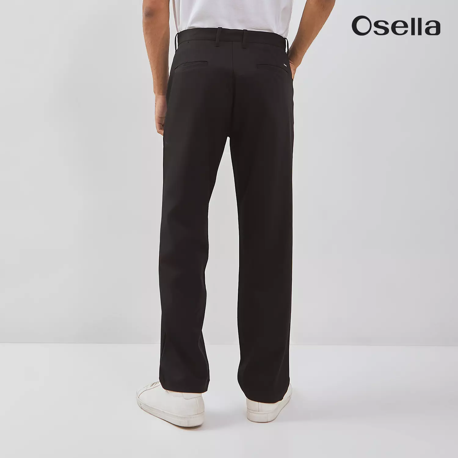 Osella Kyai Straight-Fit Trousers 20816601 | Celana Panjang Bahan Pria