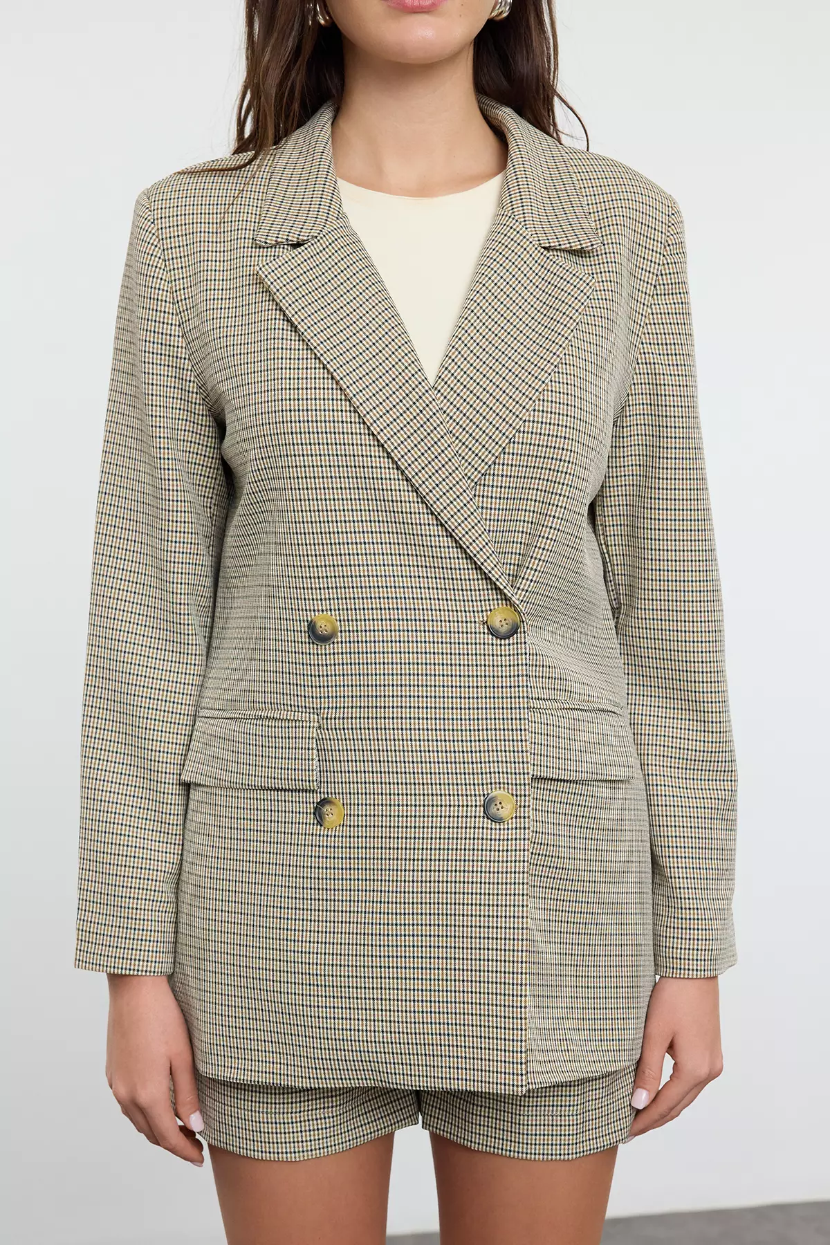 Houndstooth Blazer