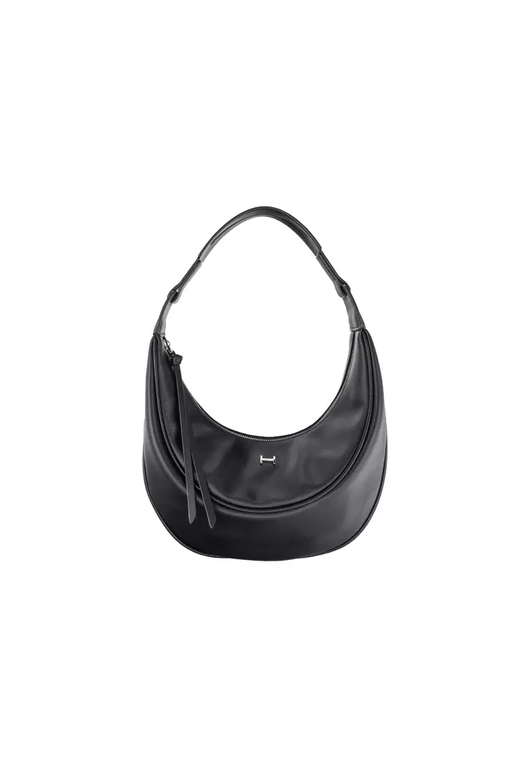 Hush black hobo bag online