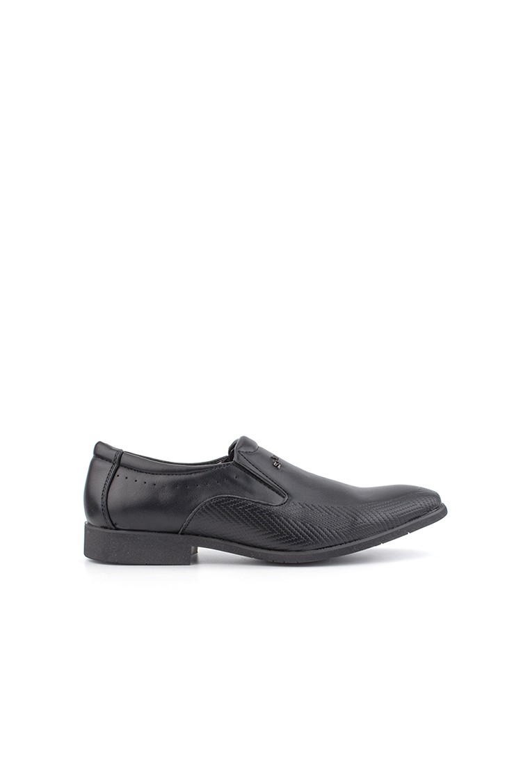 LR LARRIE Men's Semi Brogue Business Shoes