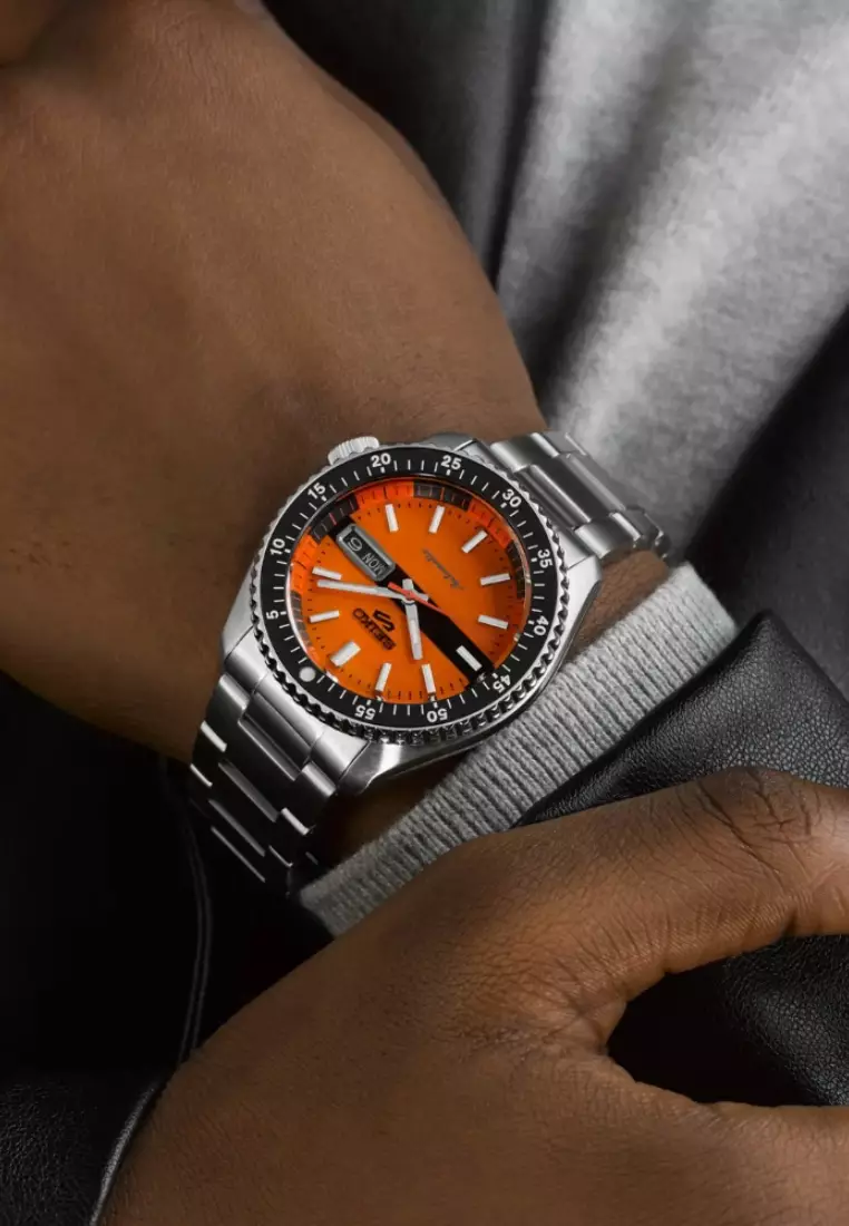 Buy Seiko Seiko 5 Sports 'New Double Hurricane' Retro Colour