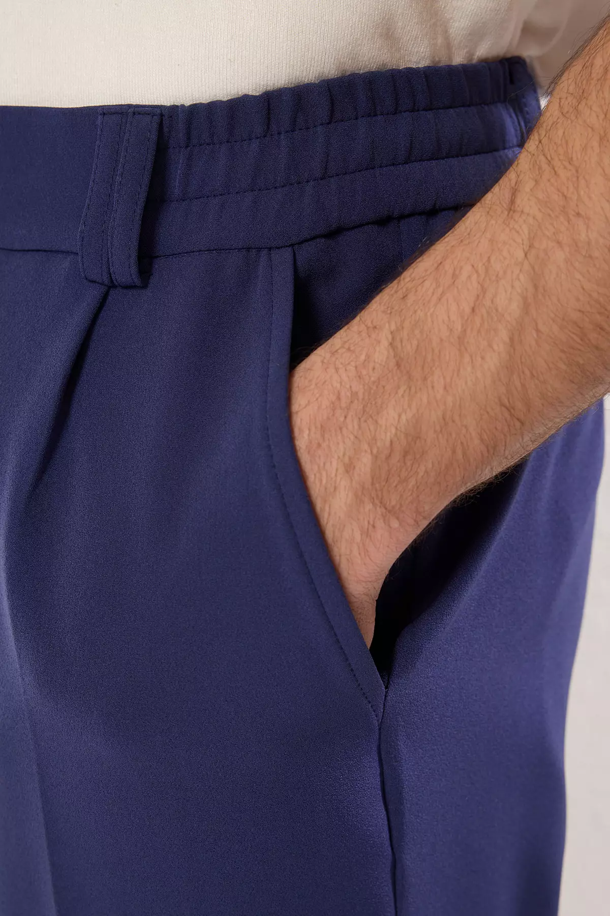 Baggy Fit Wide Leg Trousers