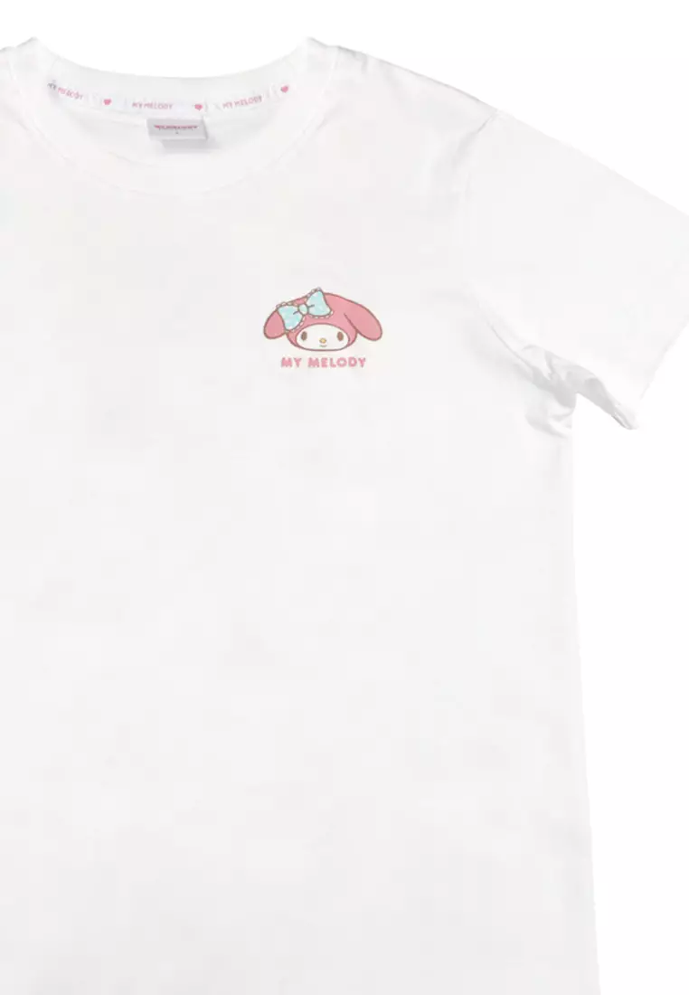 Ladies Licensed Graphic T-Shirt "My Melody Flower Crown"