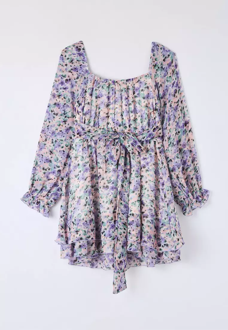 Long Sleeve Mini Dress for Women