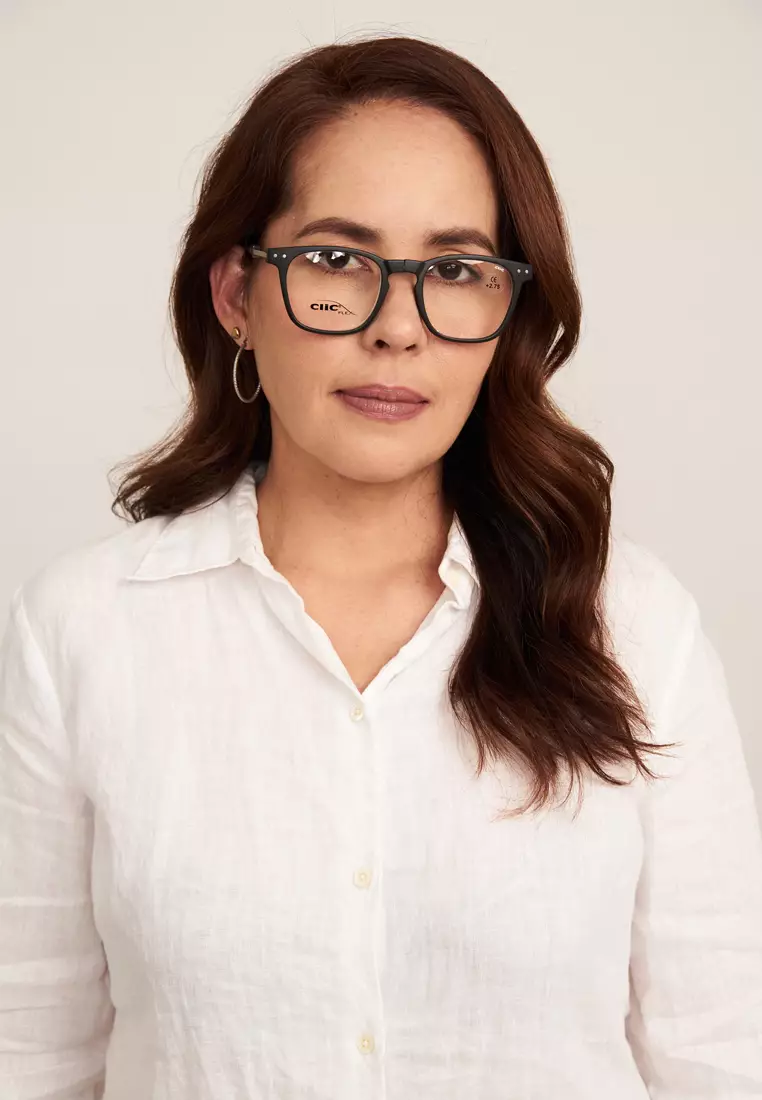 Manhattan Flex Magnetic (Black) +1.25 Reading Glasses for 42-43 Years Old