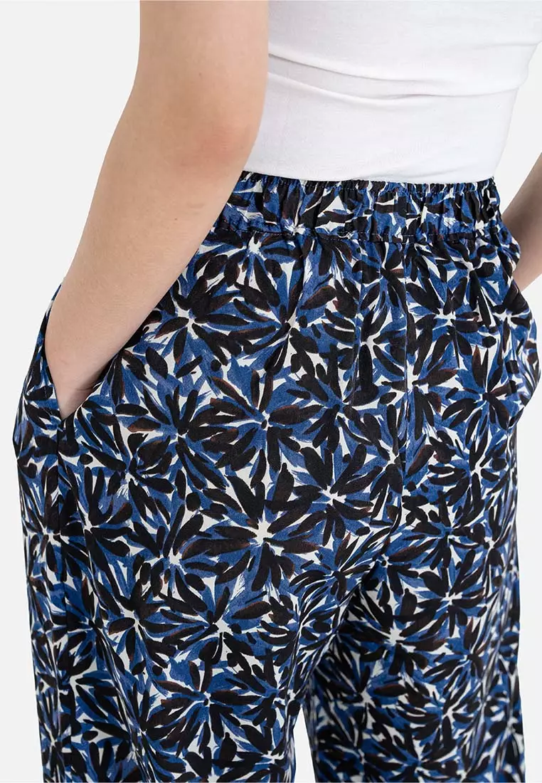 Machida Art Pattern Eazy Pants